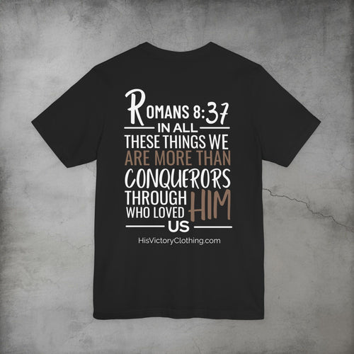 More Than Conquerors Tee – Inspired by Romans 8:37